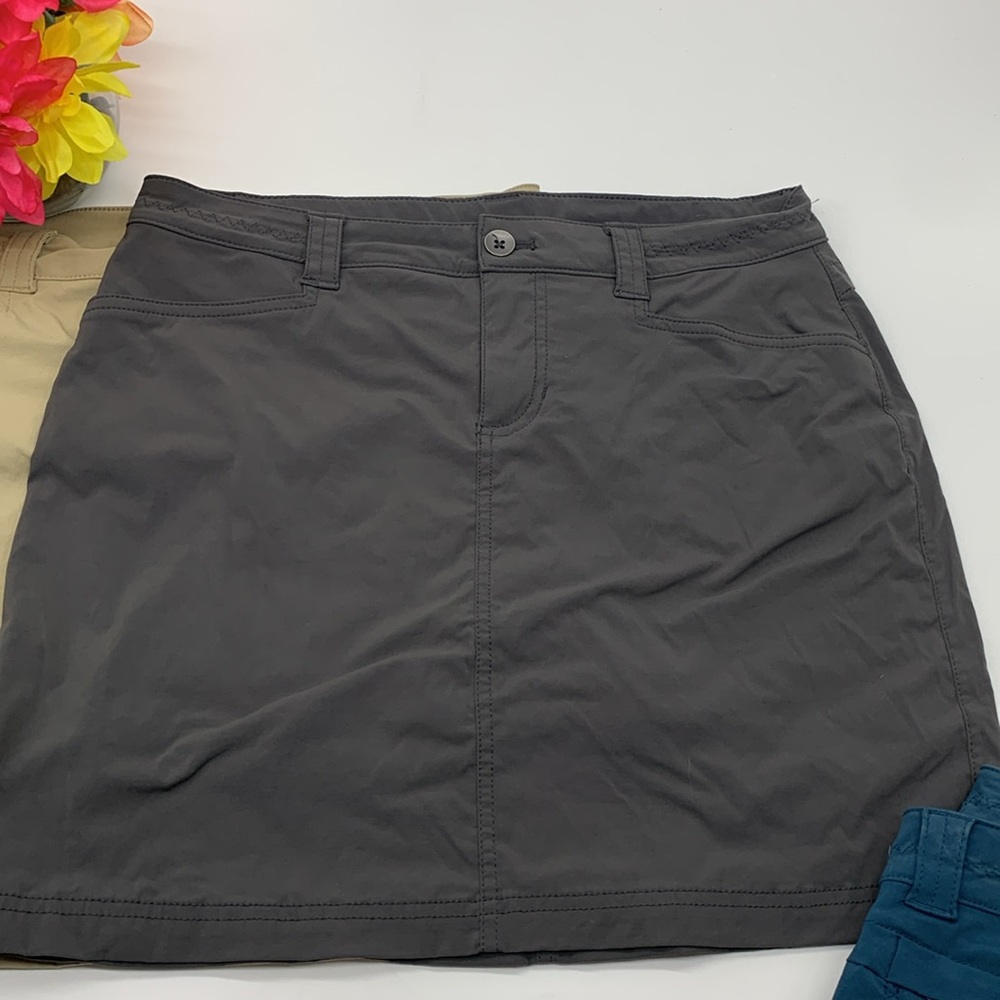 Eddie Bauer Skirt Dry Fit Activewear - Offering 3 colors Tan Blue Gray Size 8 - Picture 12 of 12